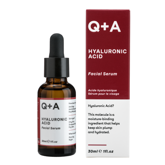 Q+A Hyaluronic Acid Facial Serum 30ml