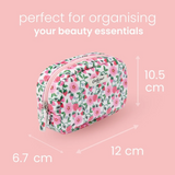 Cath Kidston Strawberry Make Up Bag with Mirror