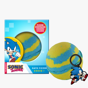 Sonic Bath Fizzer with Charm 200g