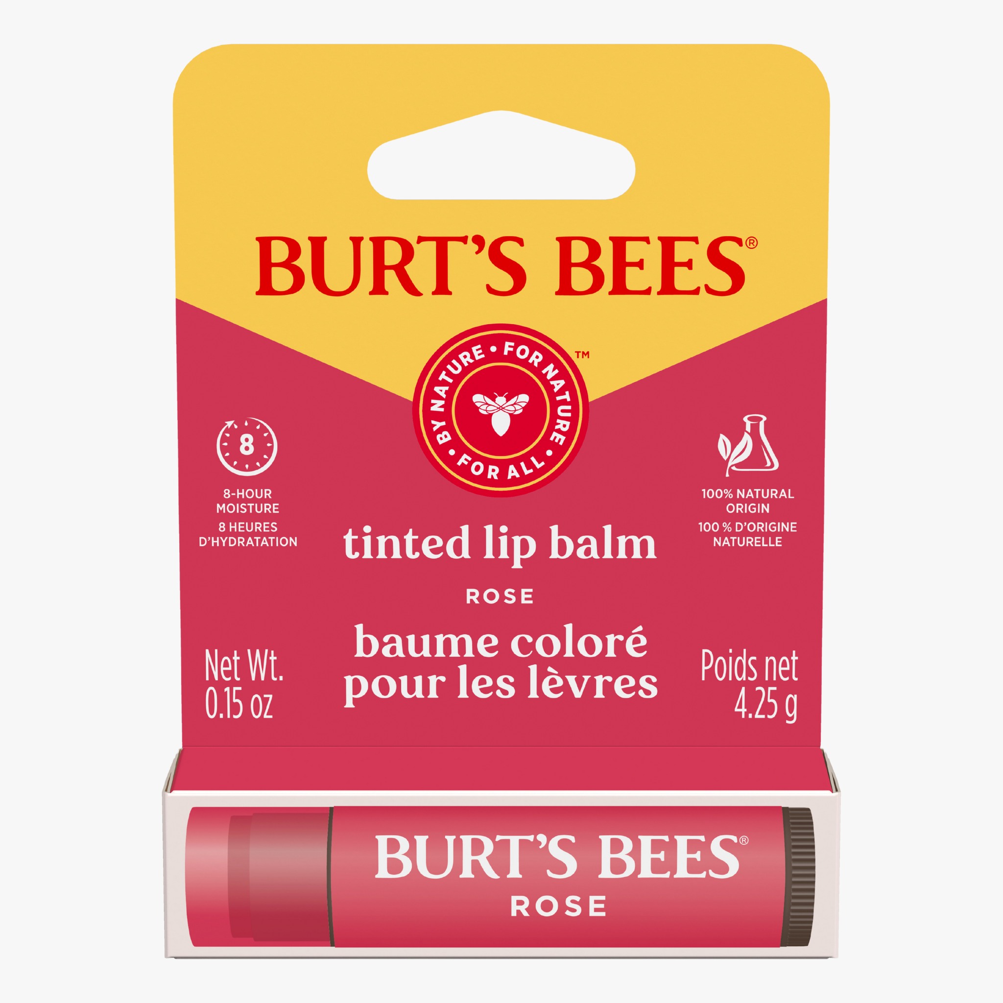 Burt's Bees Tinted Lip Balm Rose