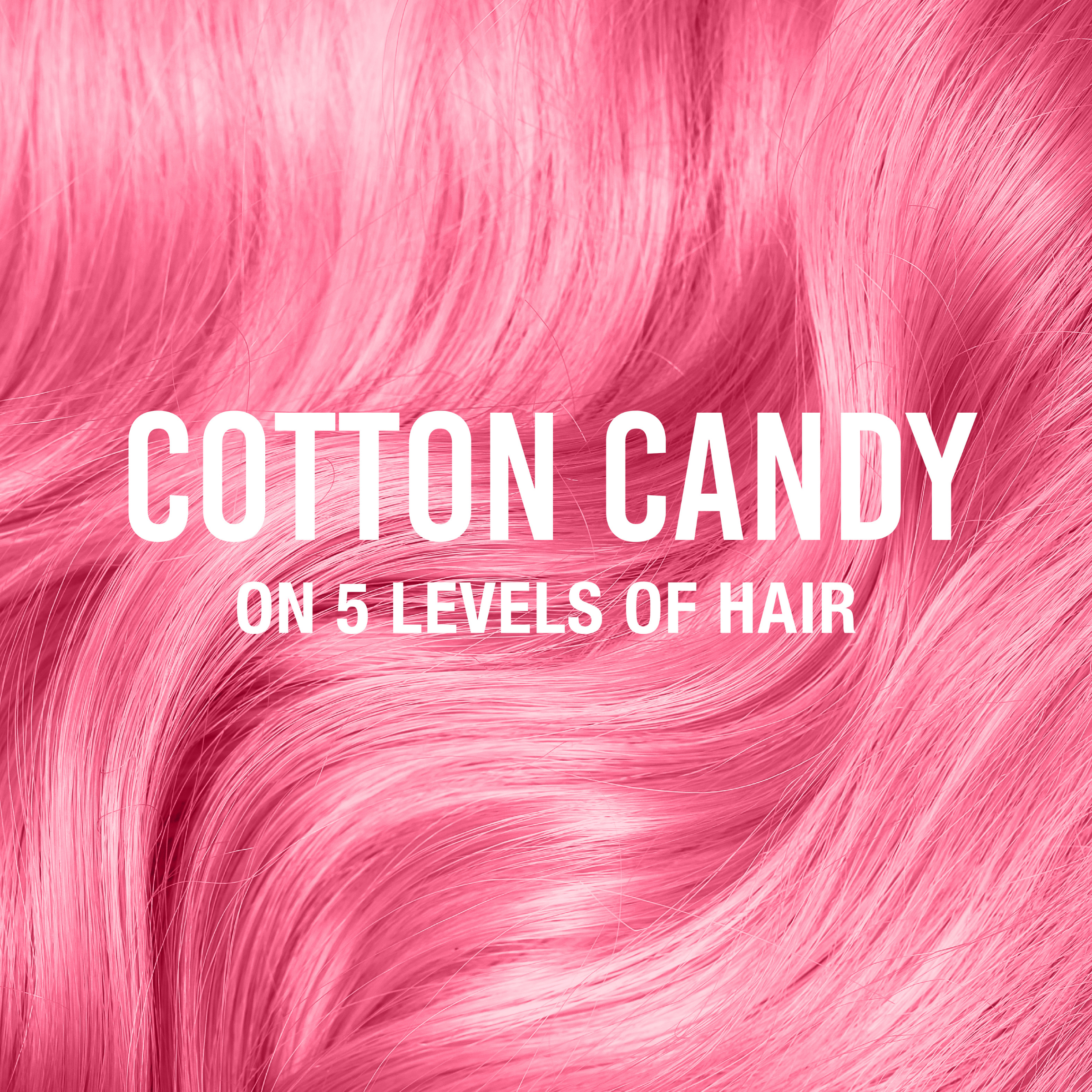 Punky Colour Cotton Candy Semi-Permanent Hair Colour 100ml