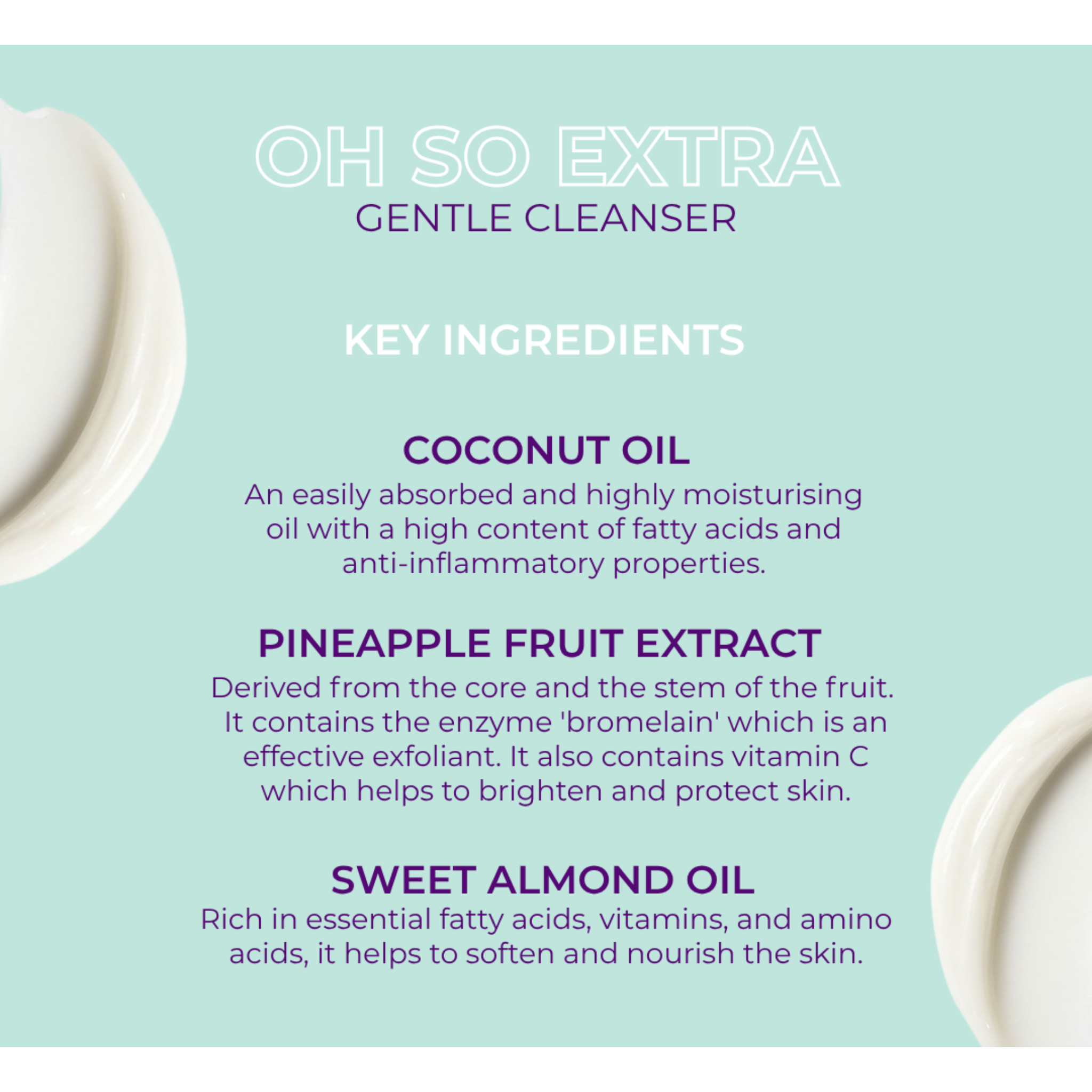 Evre Oh So Extra Pineapple & Coconut Face Cleanser