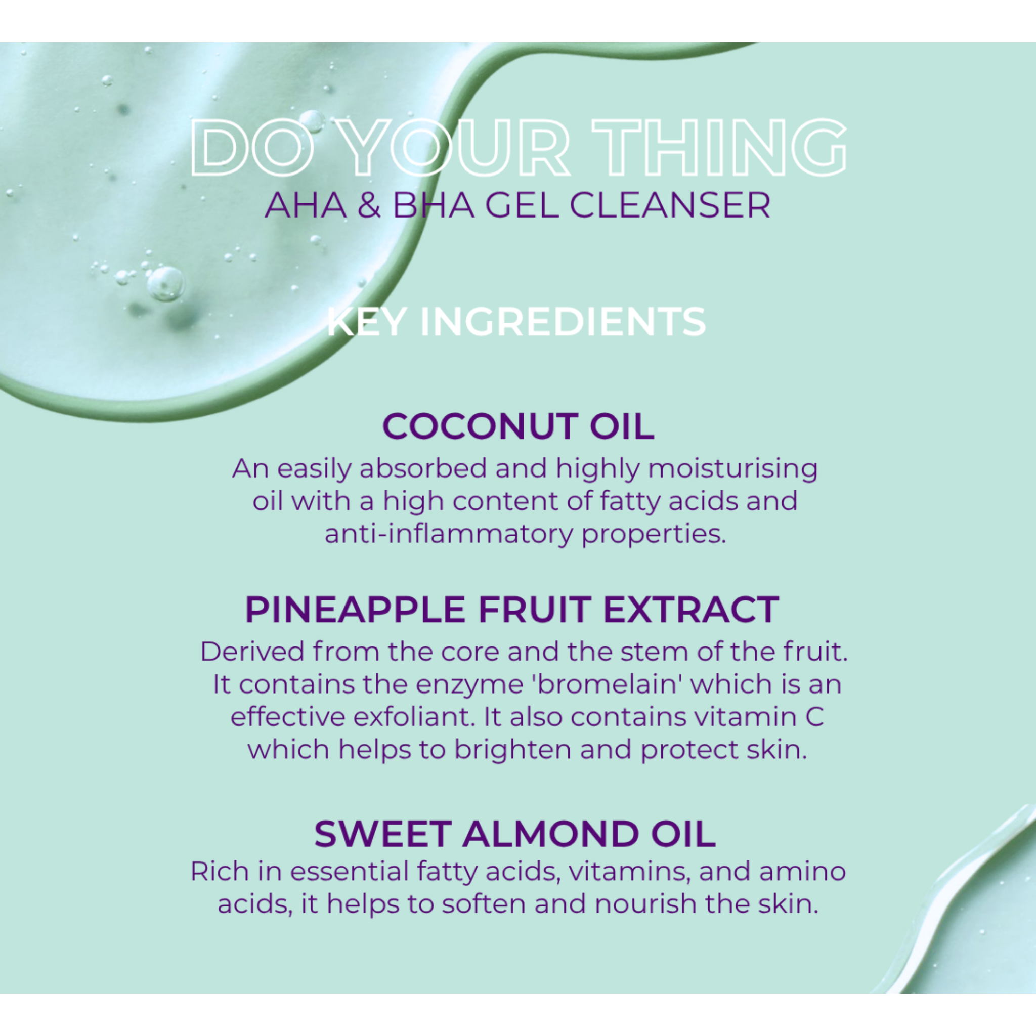 Evre Do Your Thing AHA & BHA Gel Cleanser for Oil Control 100ml