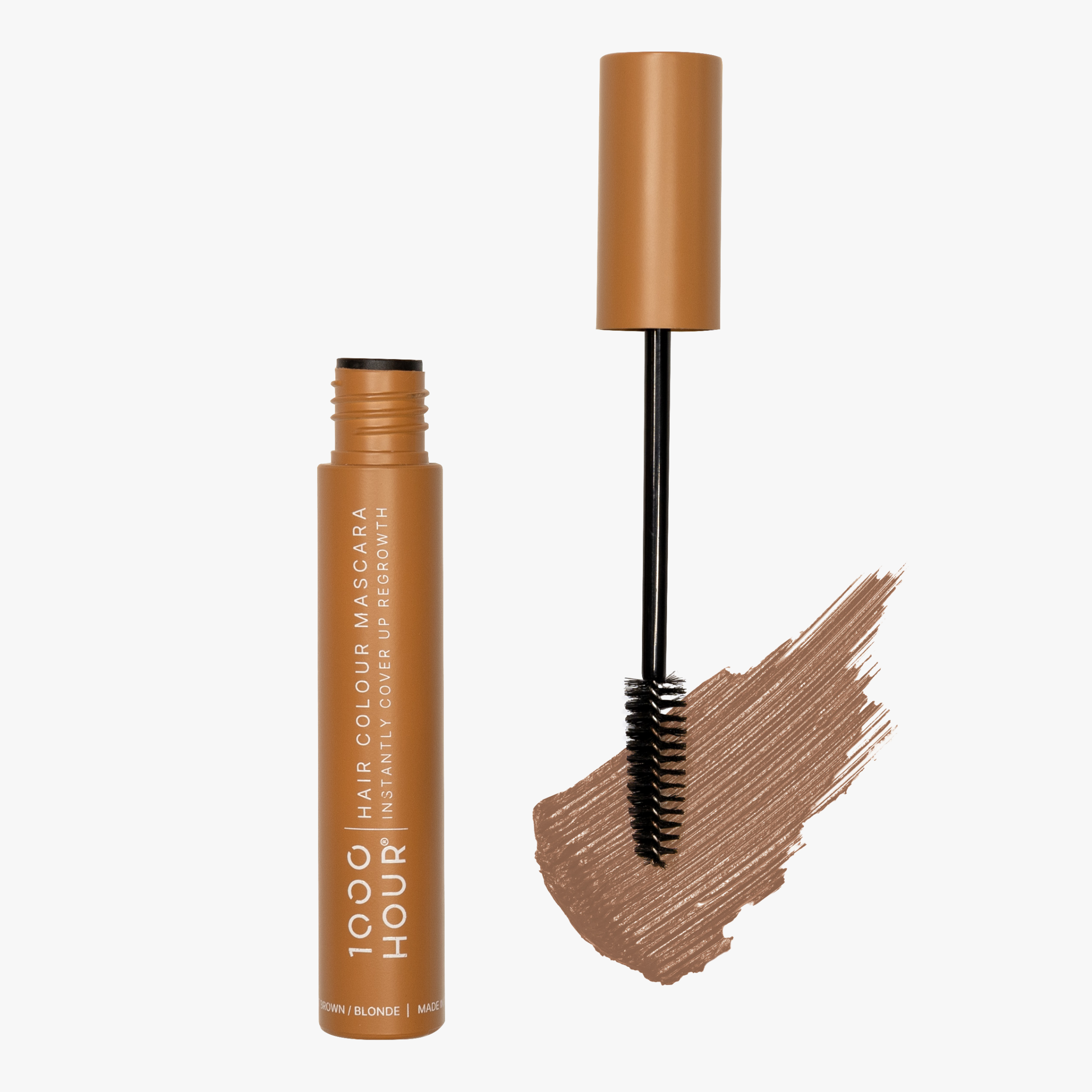 1000 Hour Hair Colour Mascara Light Brown Blonde 12ml