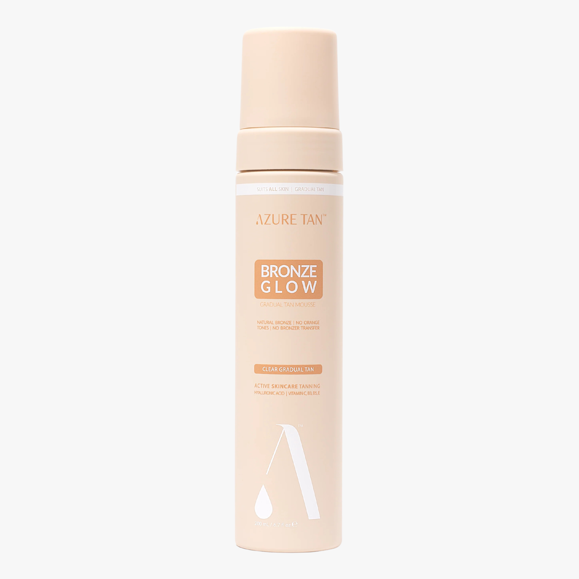 Azure Tan Bronze Glow Tan Mousse 200ml