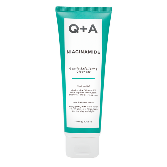 Q+A Niacinamide Exfoliating Cleanser 125ml