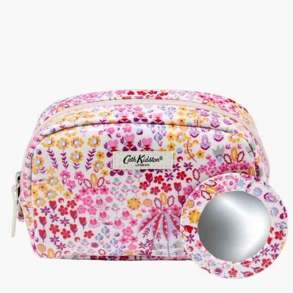 Cath Kidston Affinity Make Up Bag with Mirror