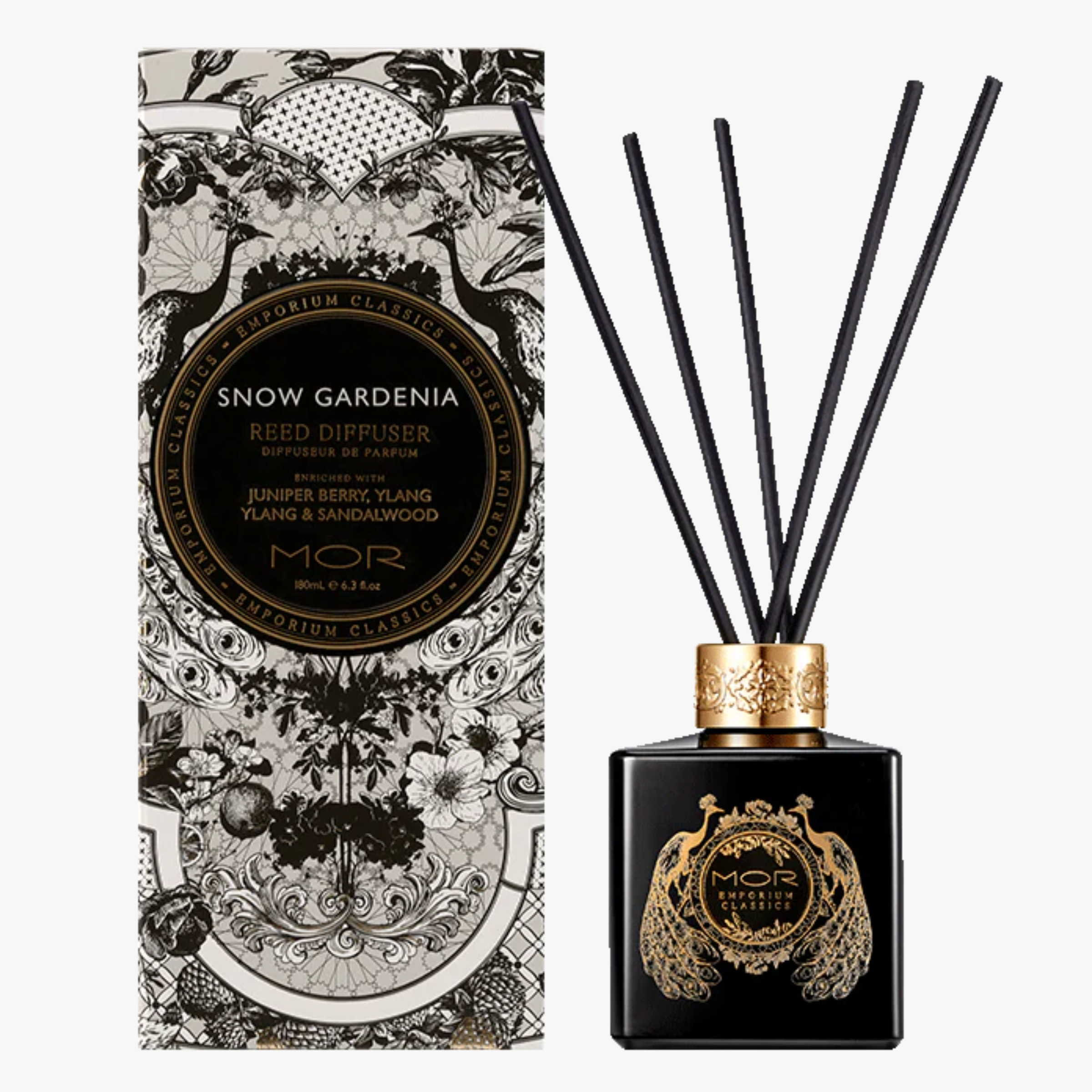 MOR Emporium Classics Snow Gardenia Home Diffuser 180ml – Beauty Garage NZ