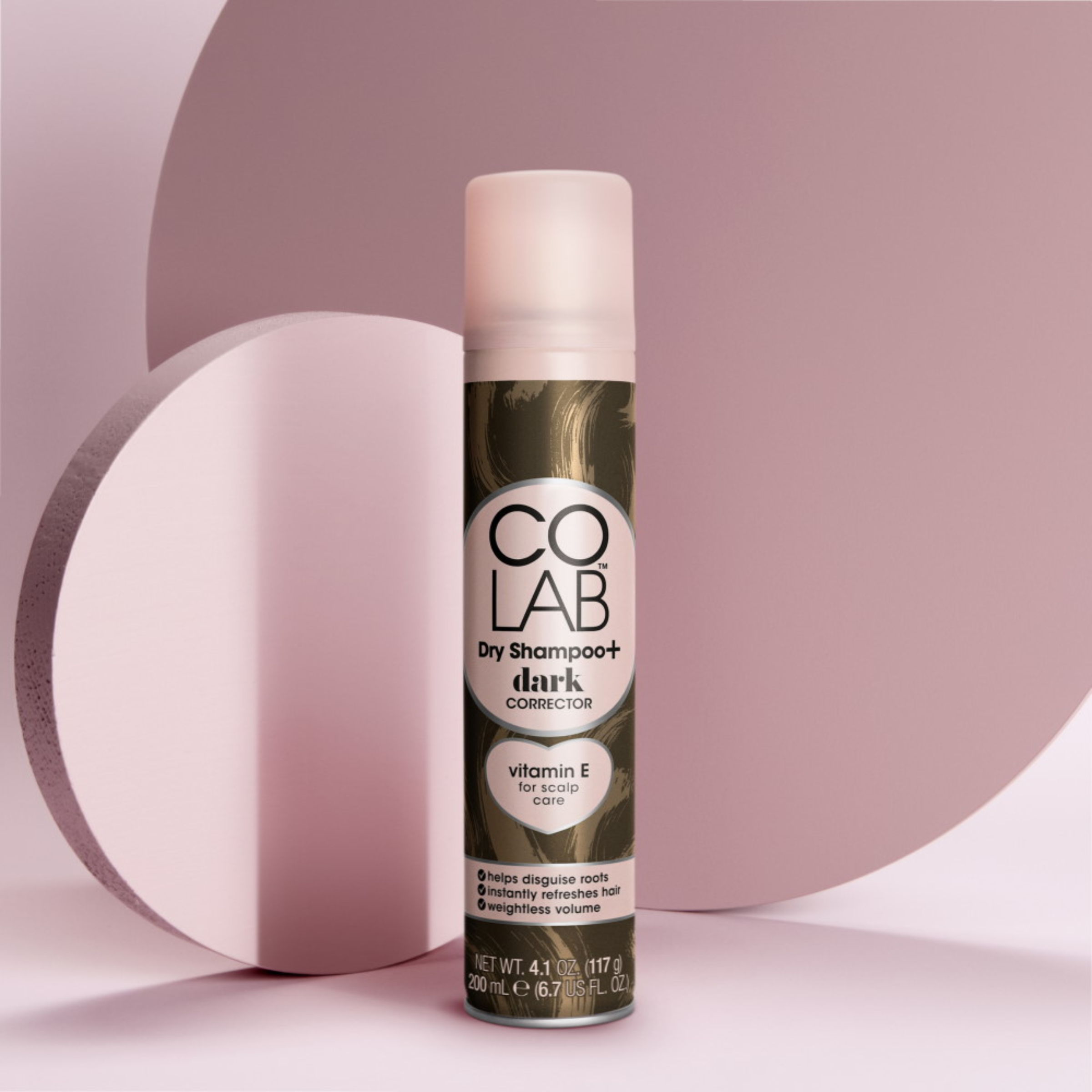 Co Lab Dry Shampoo+ Dark Root Corrector 200ml