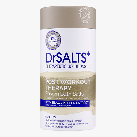 Dr Salts+ Post Workout Therapy Bath Salts 750g