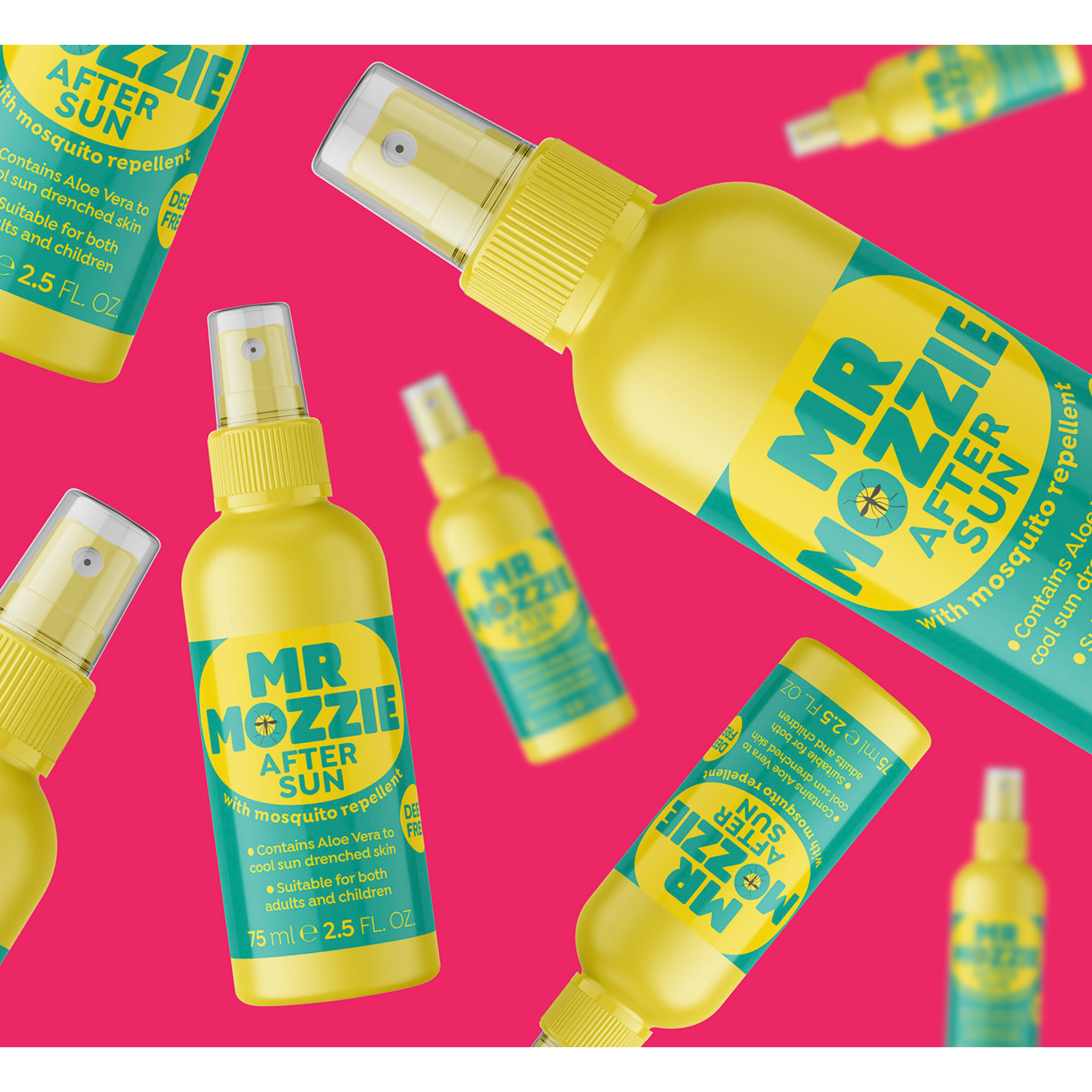 Mr Mozzie After Sun with Mosquito Repellent 75ml