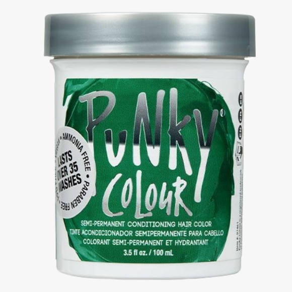 Punky Colour Alpine Green Semi-Permanent Hair Colour 100ml