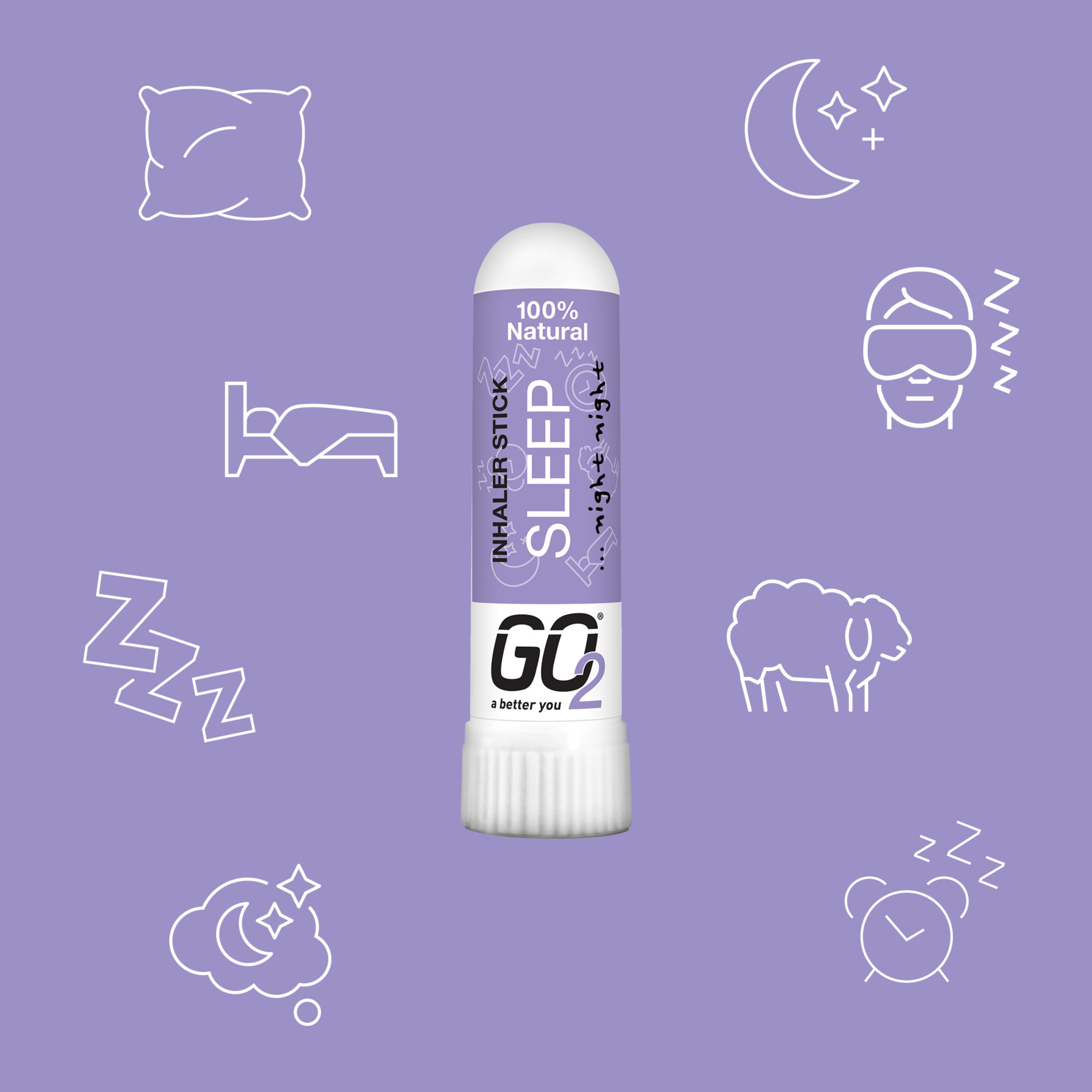 GO2 Essential Oil Sleep Inhaler Stick 1ml