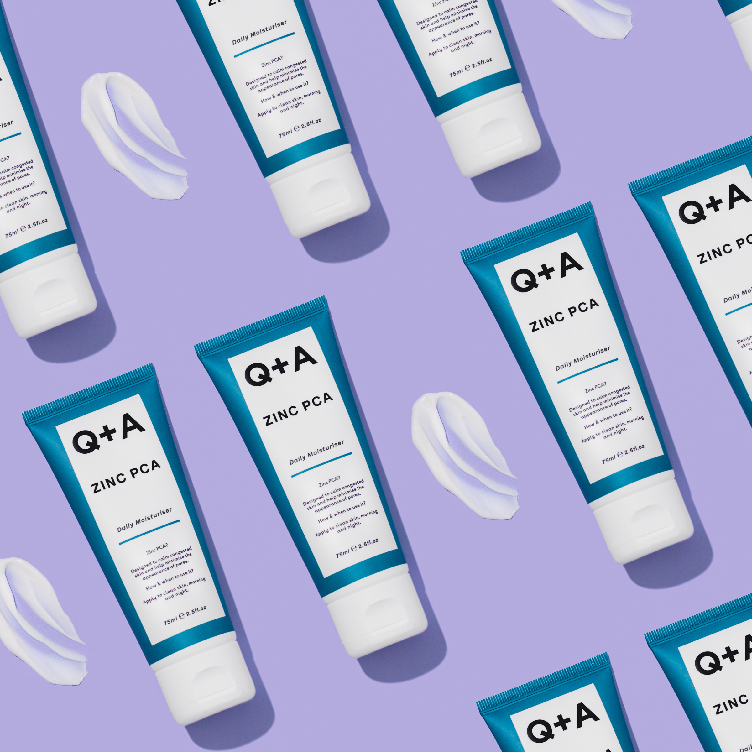 Q+A Zinc PCA Moisturiser 75ml