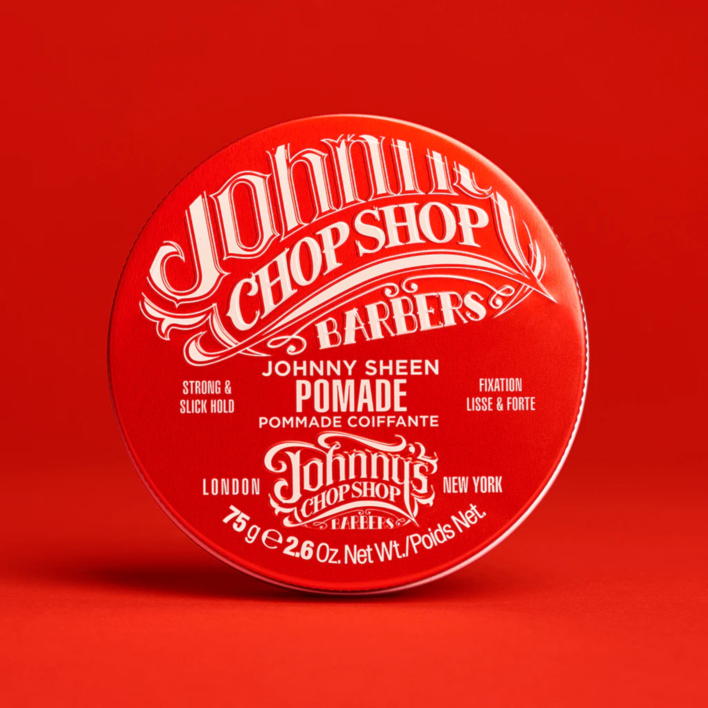 Johnny's Chop Shop Johnny Sheen Strong Hold Hair Pomade 75gm