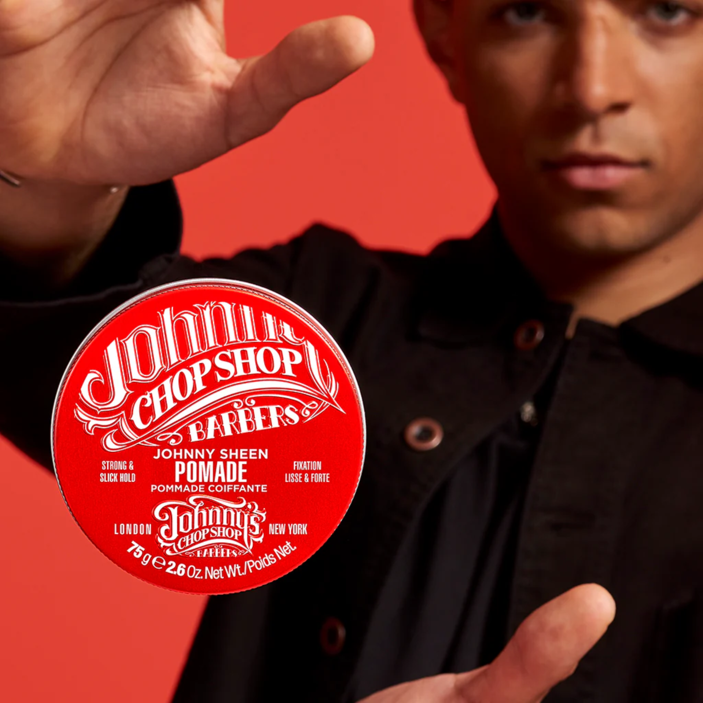 Johnny's Chop Shop Johnny Sheen Strong Hold Hair Pomade 75gm