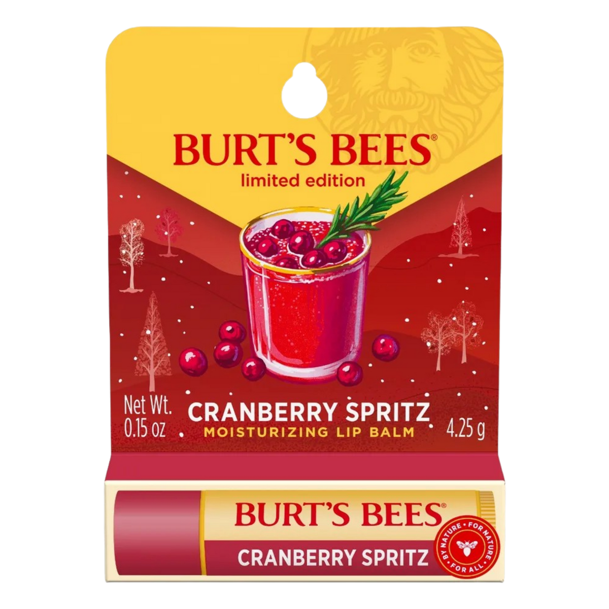 Burt's Bees Lip Balm Cranberry Spritz 4.25g