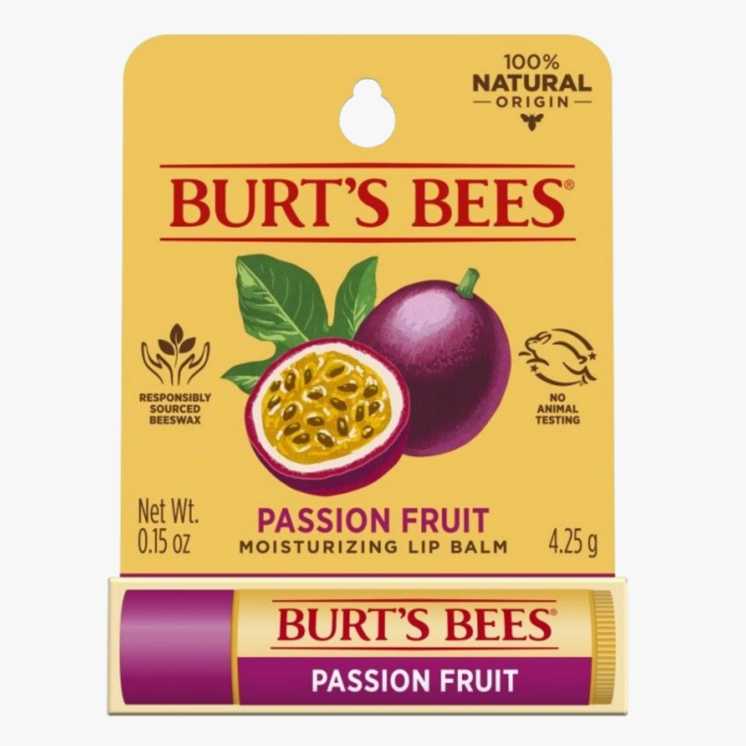 Burt's Bees Passion Fruit Lip Balm 4.25g