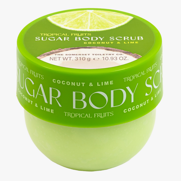 Tropical Fruit Coconut & Lime Sugar Scrub 310g