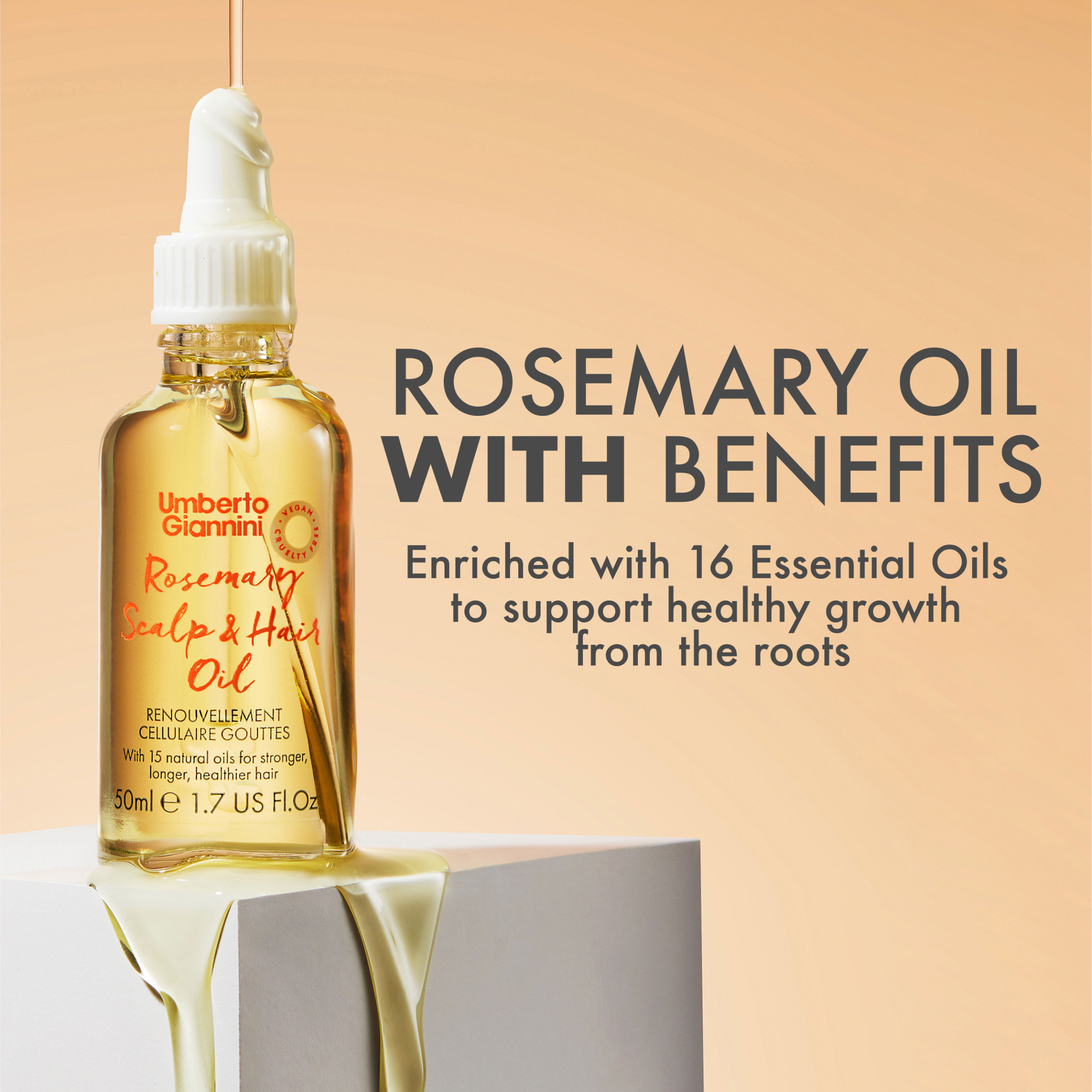 Umberto Giannini Rosemary Scalp and Hair Oil 50ml