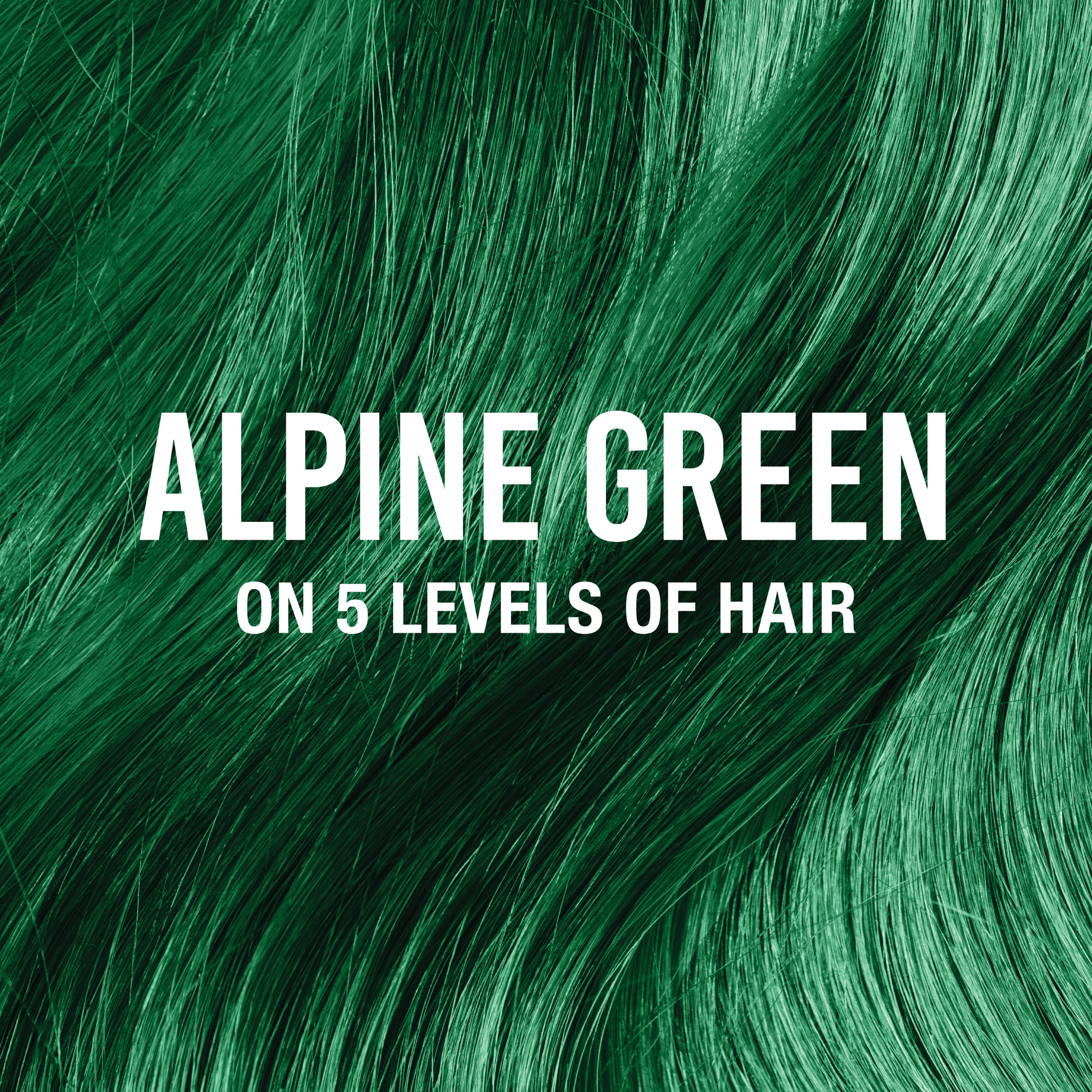 Punky Colour Alpine Green Semi-Permanent Hair Colour 100ml