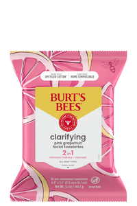 Burt's Bees Pink Grapefruit Facial Cleansing Towelettes (30)
