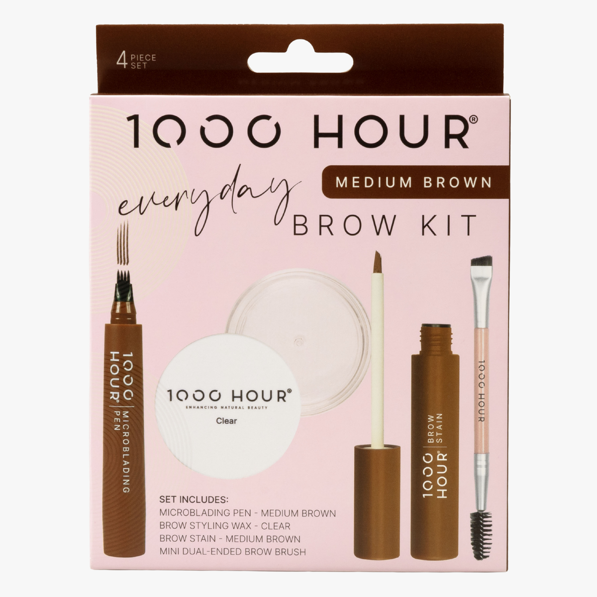 1000 Hour Everyday Brow Kit Medium Brown