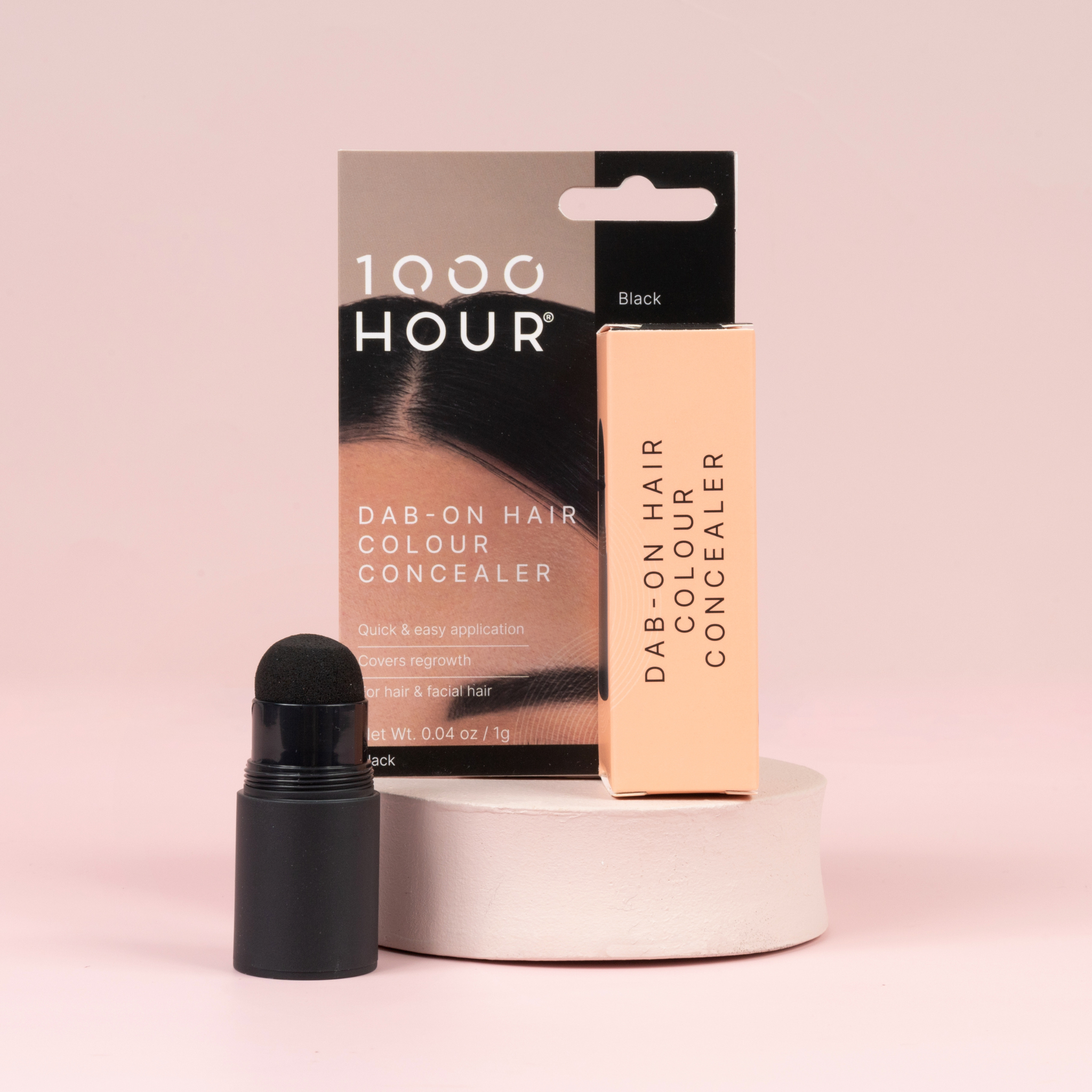 1000 Hour Dab-On Hair Concealer Black 1g