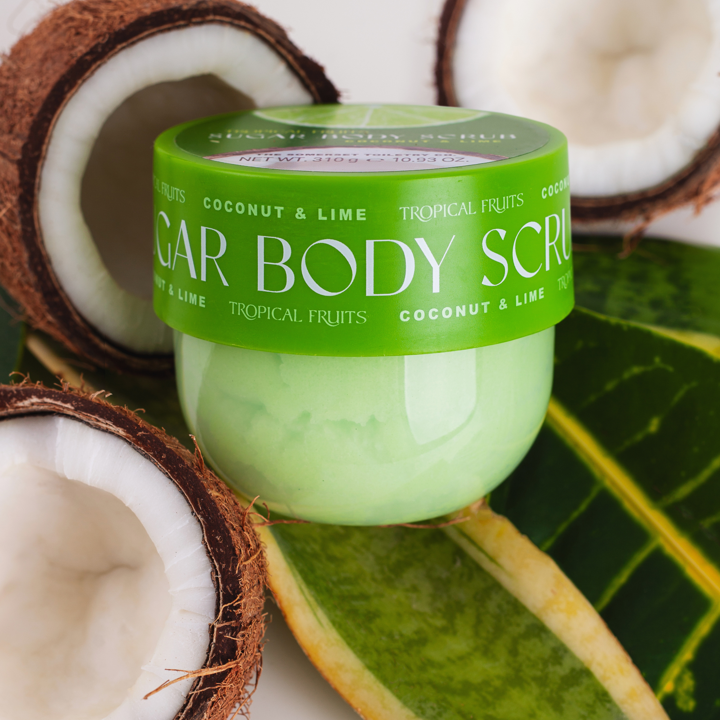 Tropical Fruit Coconut & Lime Sugar Scrub 310g