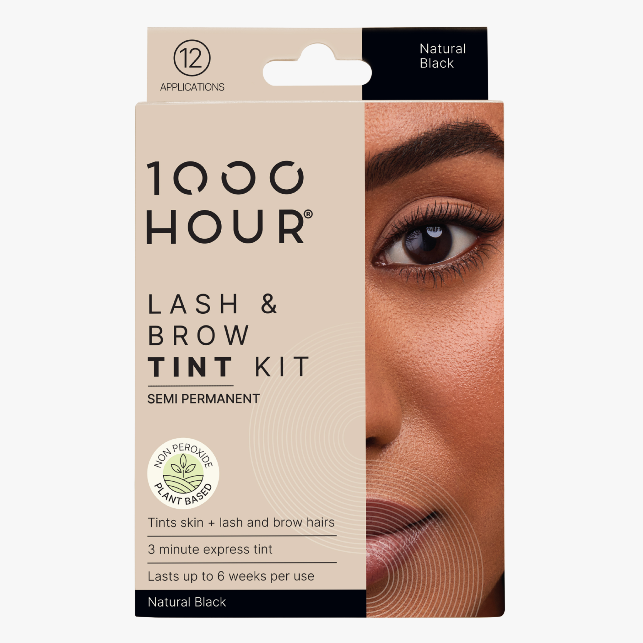 1000 Hour Lash & Brow Tint Kit Black