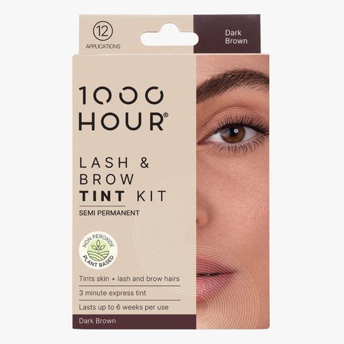 1000 Hour Lash & Brow Tint Kit Dark Brown