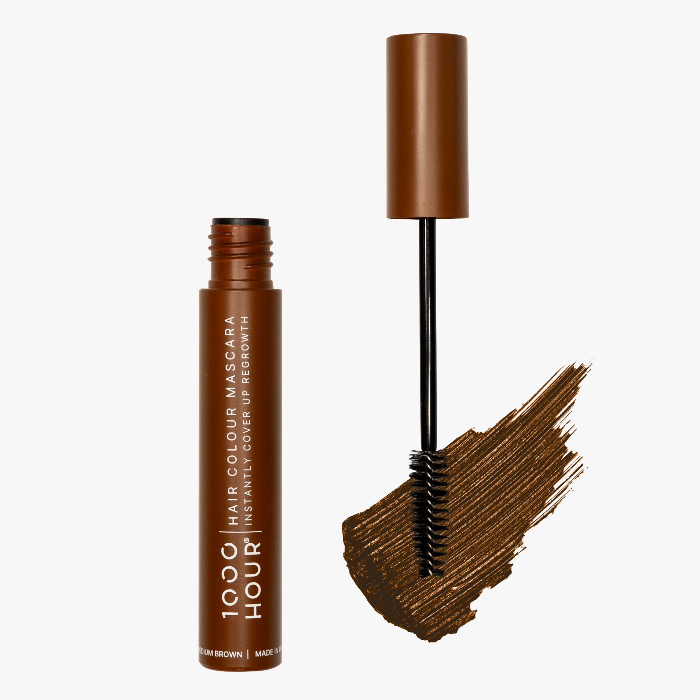 1000 Hour Hair Colour Mascara Medium Brown 12ml