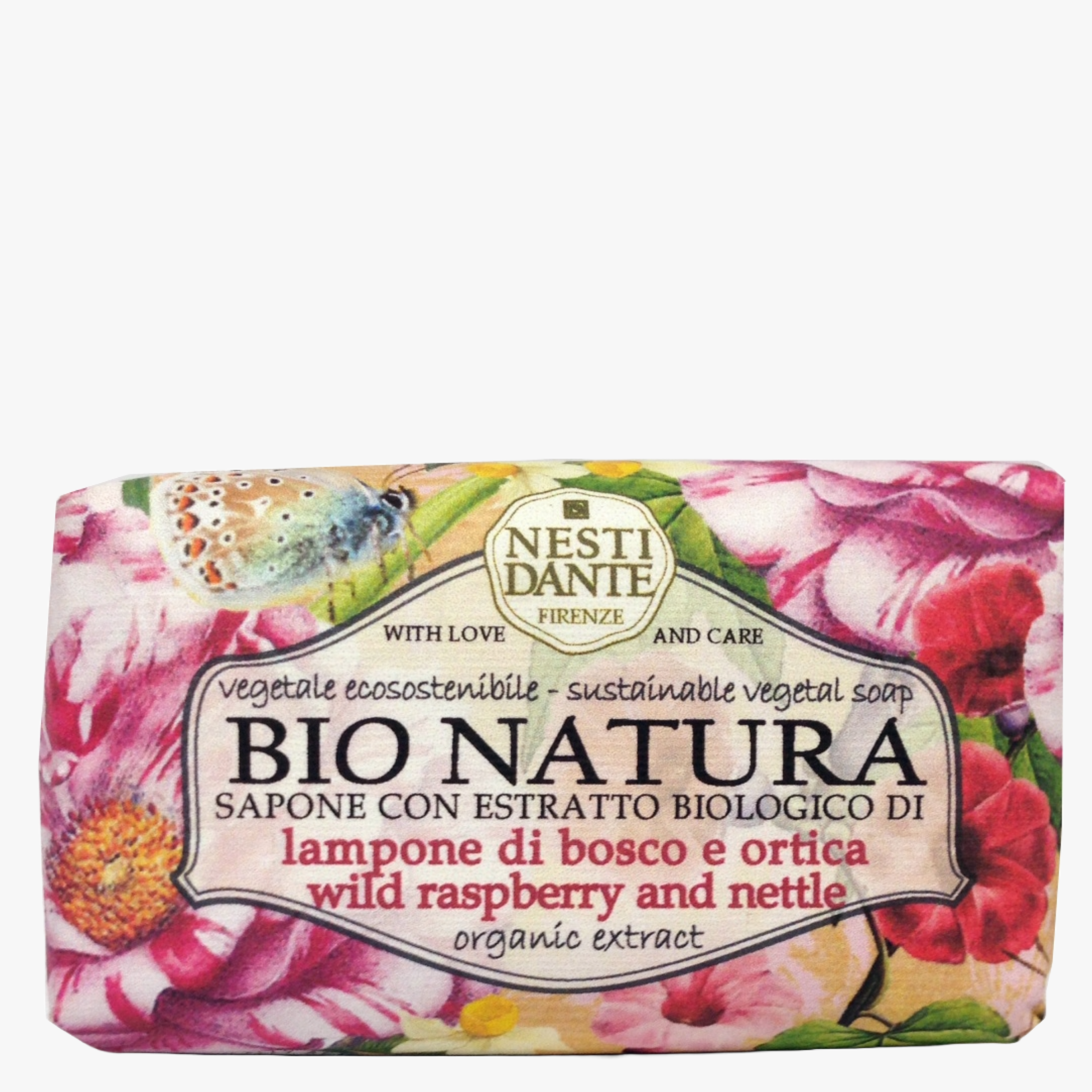 Nesti Dante Wild Raspberry & Nettle Bio Natura Soap