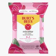 Burt's Bees Micellar Facial Cleansing Towelettes with Rose Water