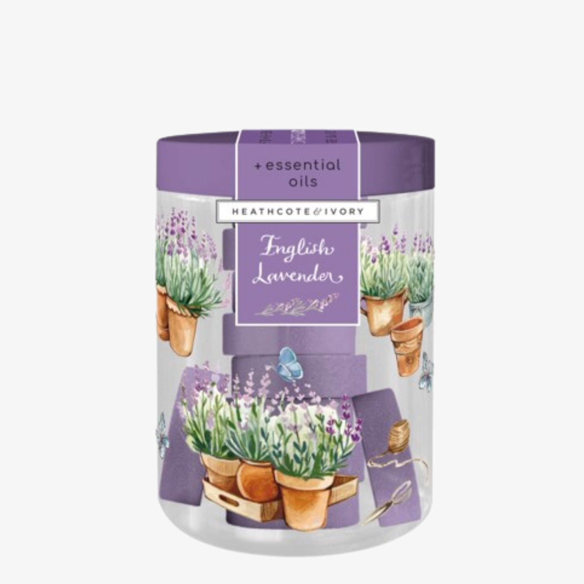 Heathcote & Ivory English Lavender Shower Steamers 10 Pack