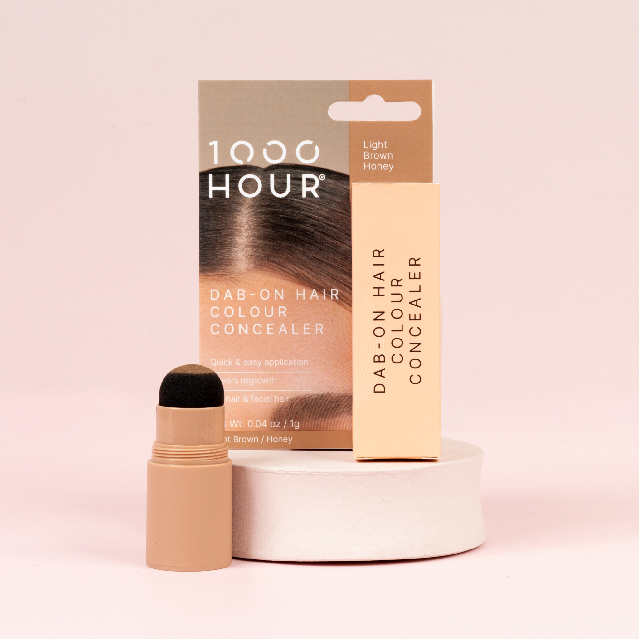 1000 Hour Dab-On Hair Concealer Light Brown/Honey 1g
