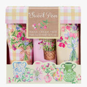 Heathcote & Ivory Sweet Pea Hand Cream Trio