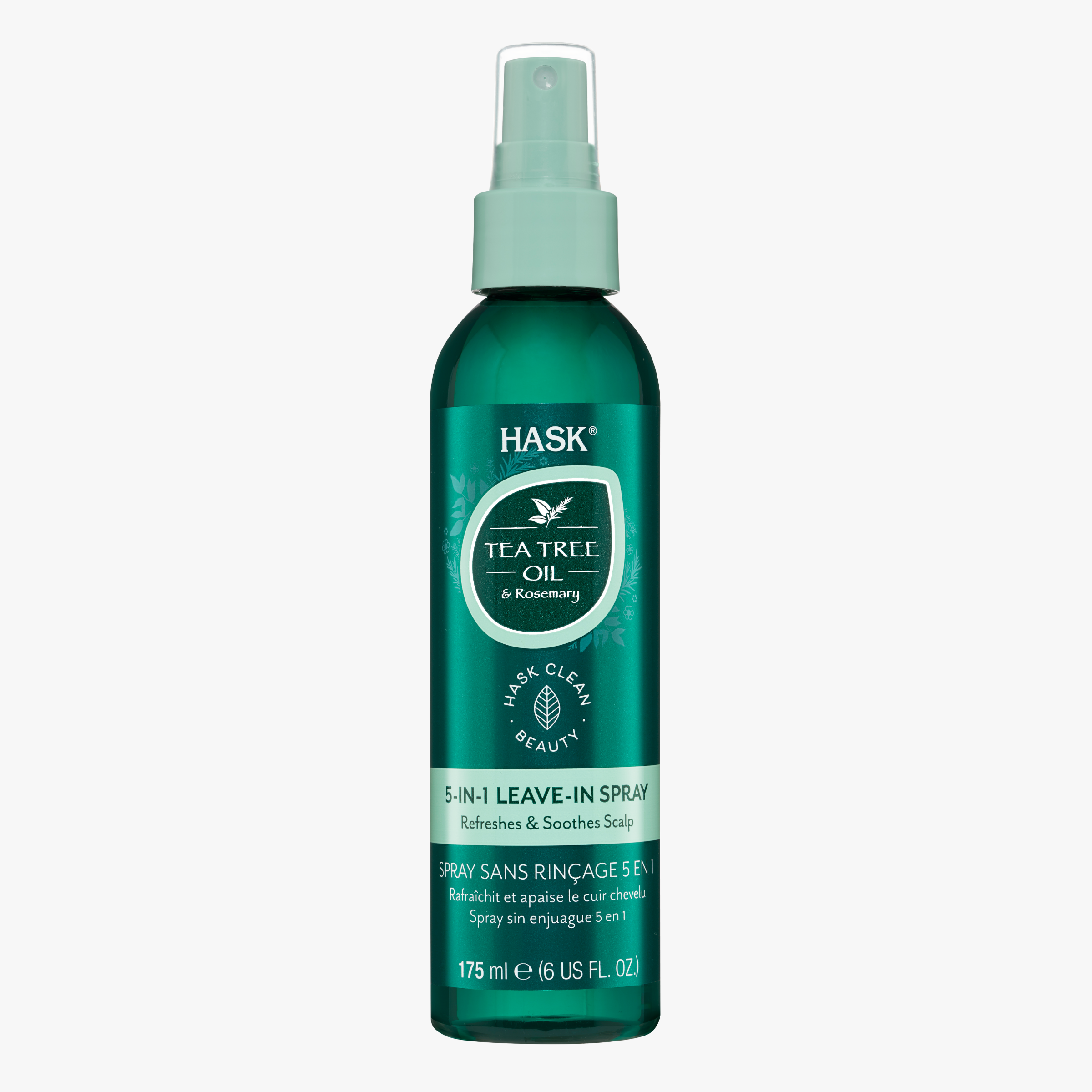 Hask Tea Tree Oil & Rosemary Invigorating 5-in-1 Leave-In Spray 175ml