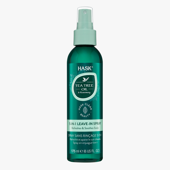 Hask Tea Tree Oil & Rosemary Invigorating 5-in-1 Leave-In Spray 175ml