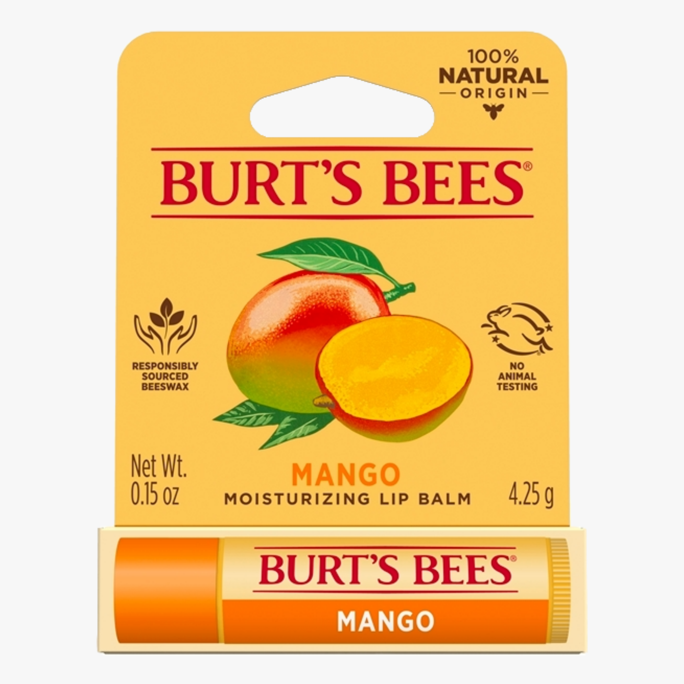 Burt's Bees Mango Lip Balm 4.25g