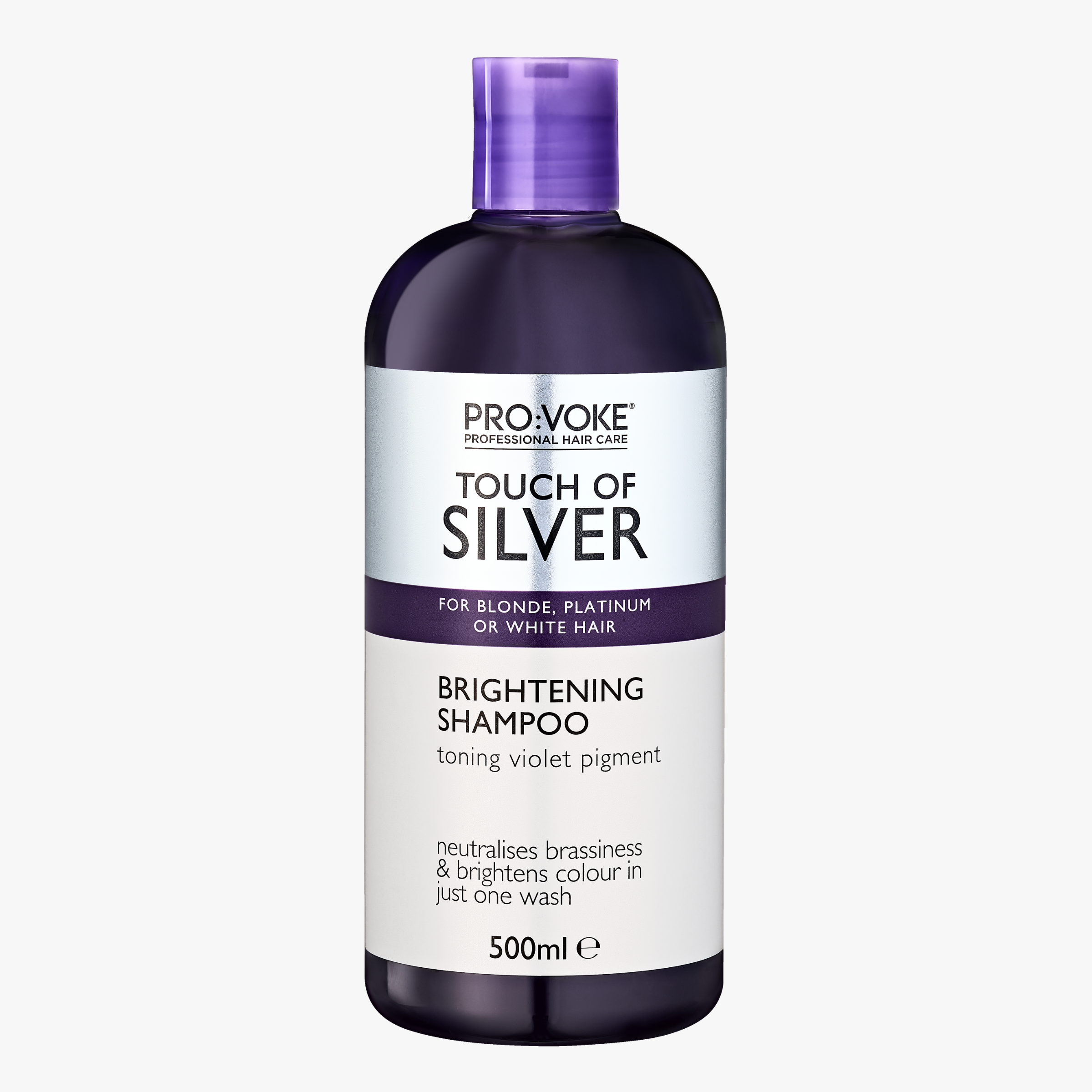 Provoke Touch of Silver Brightening Shampoo 500ml