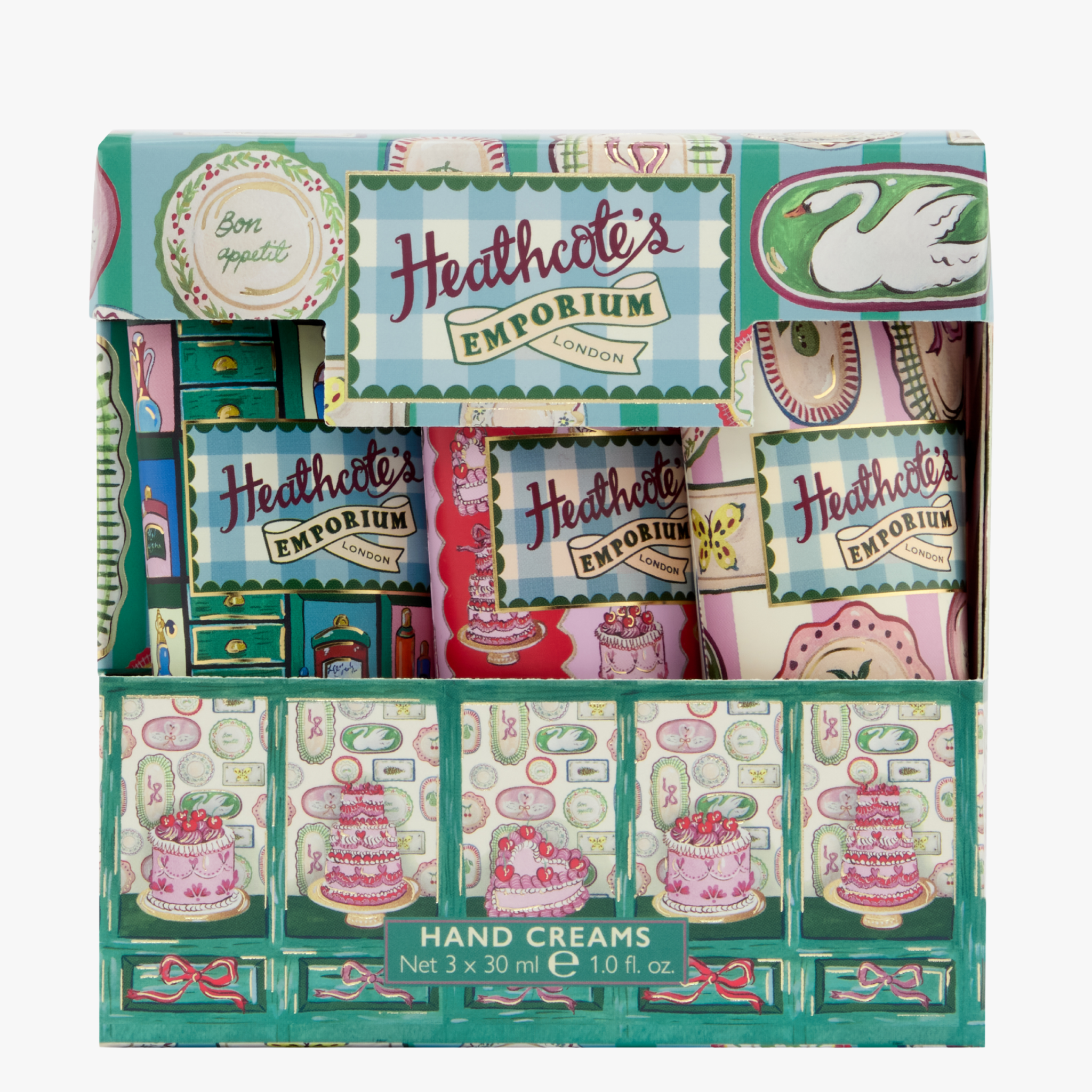 Heathcote & Ivory Emporium Hand Cream Trio