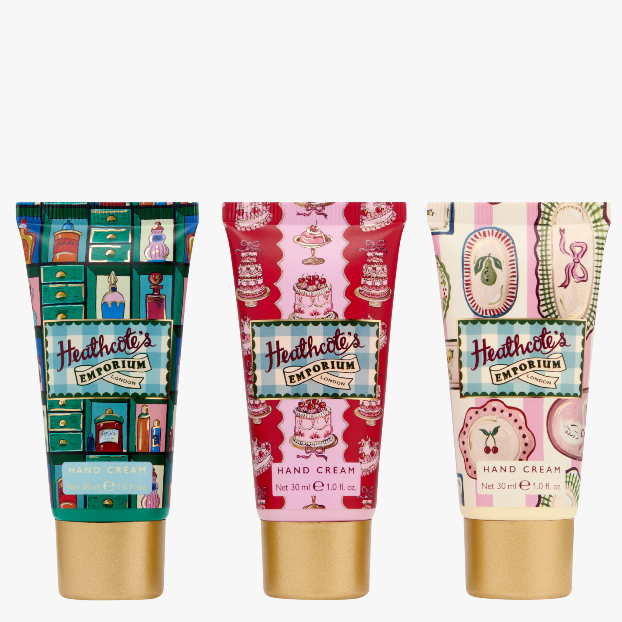 Heathcote & Ivory Emporium Hand Cream Trio