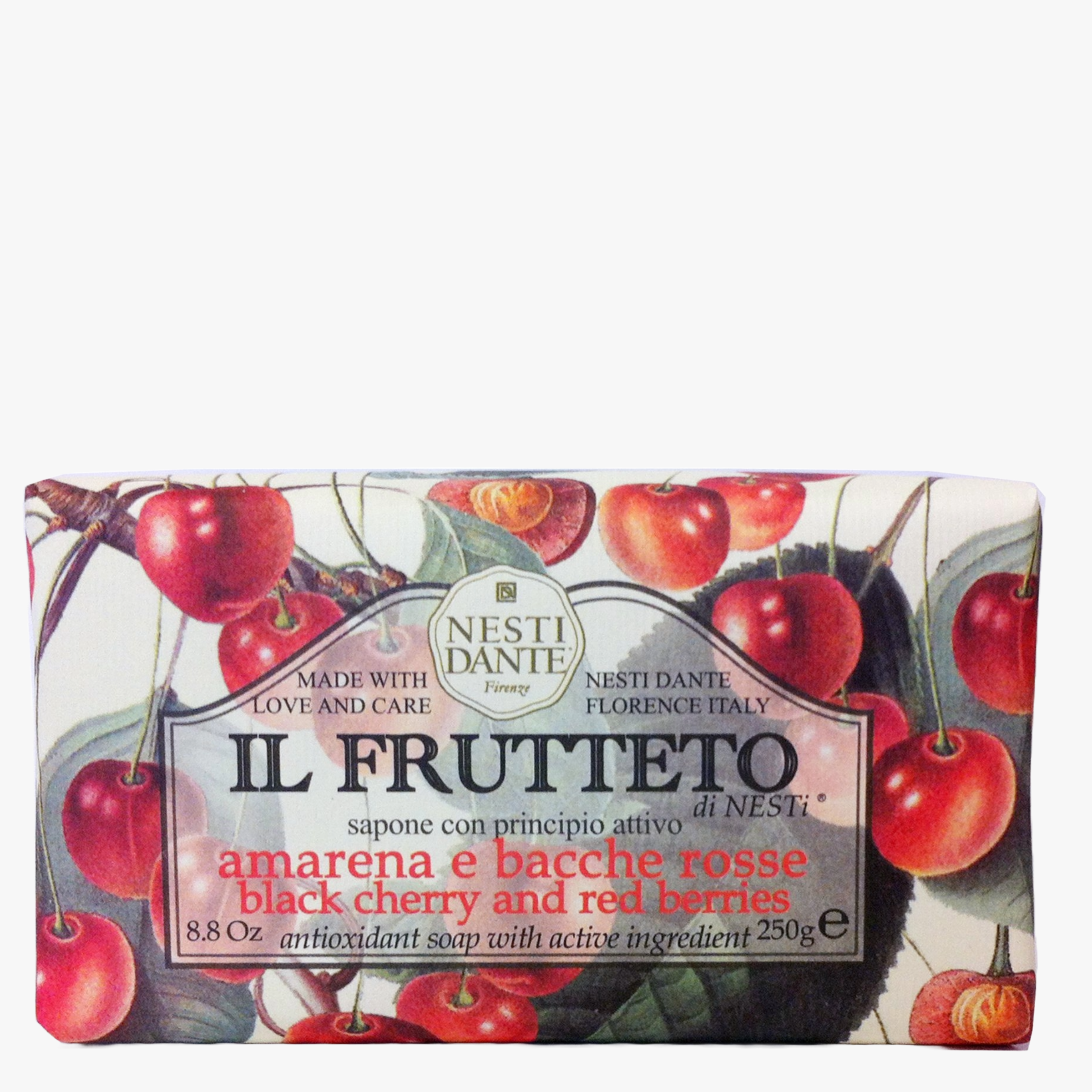 Nesti Dante Il Frutteto Black Cherry & Red Berries Soap