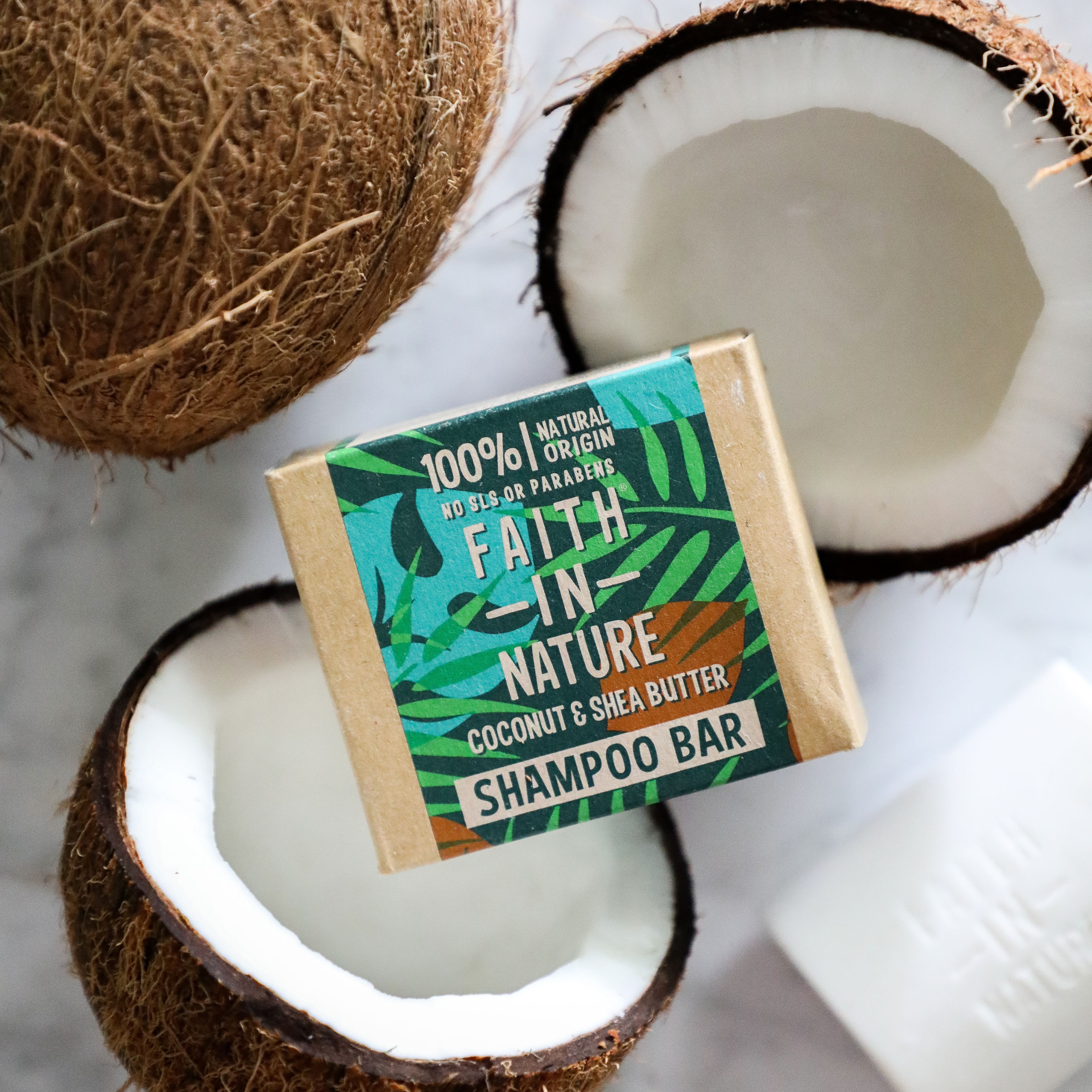 Faith in Nature Coconut & Shea Shampoo Bar 85g