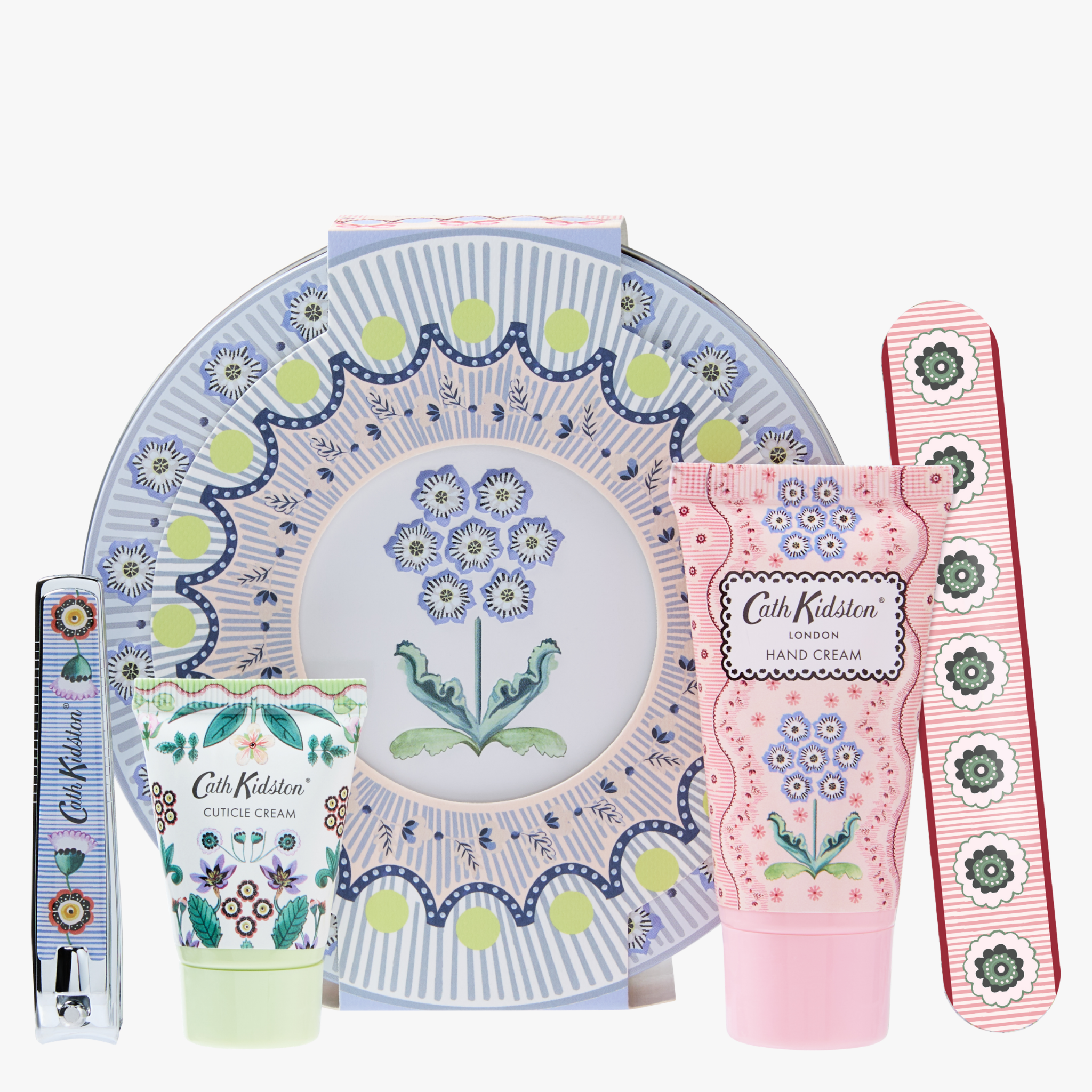 Cath Kidston Woven Flowers Manicure Tin
