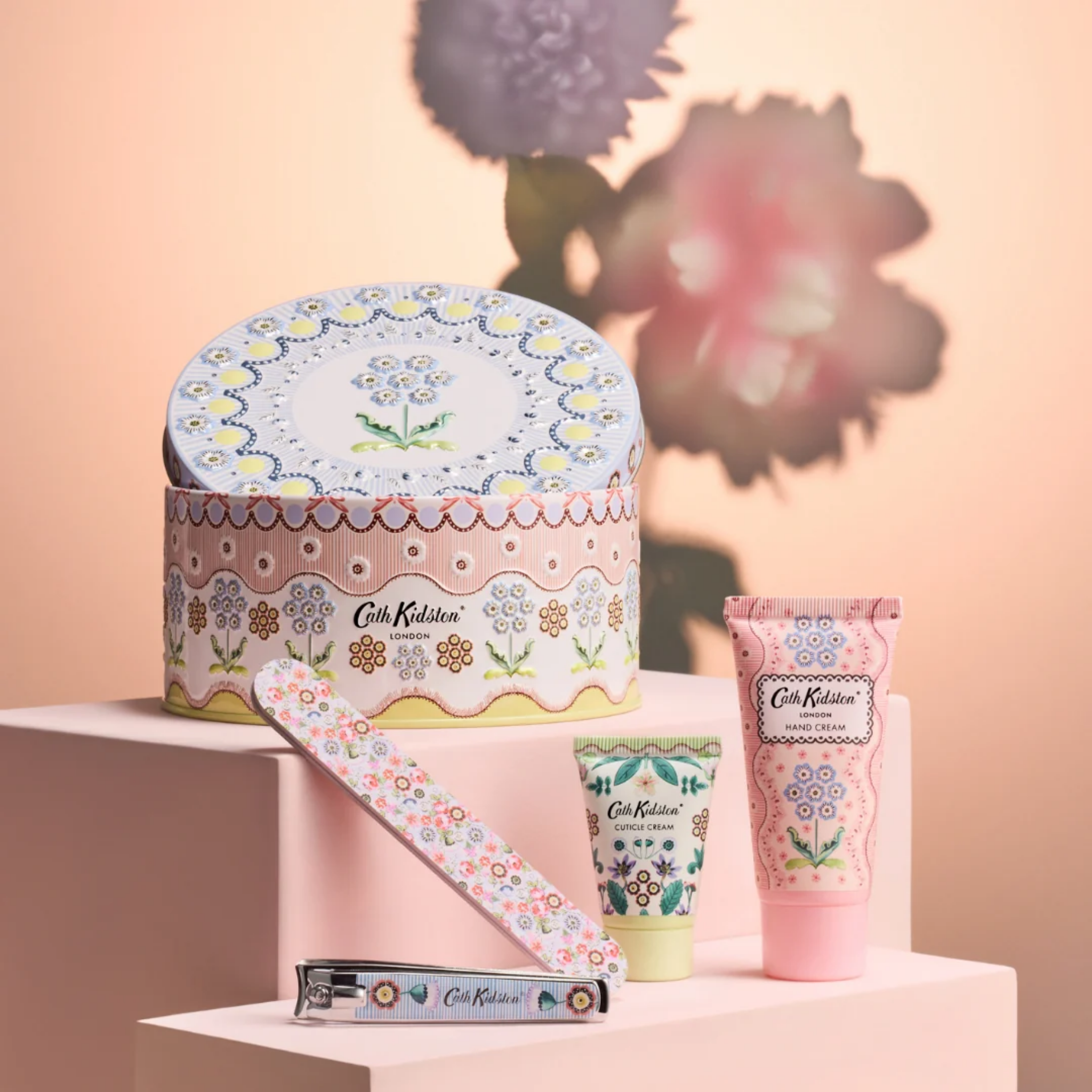 Cath Kidston Woven Flowers Manicure Tin