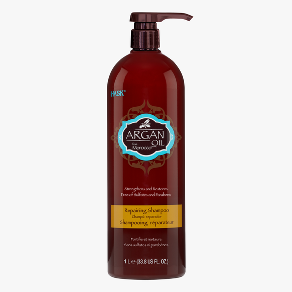 Hask Argan Oil Repairing Shampoo 1L