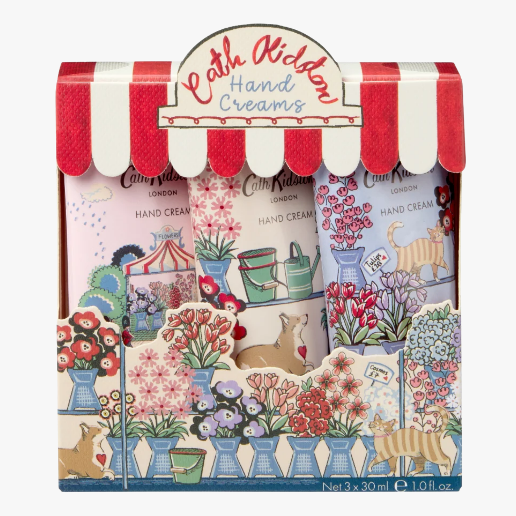 Cath Kidston Flower Market Hand Cream Trio