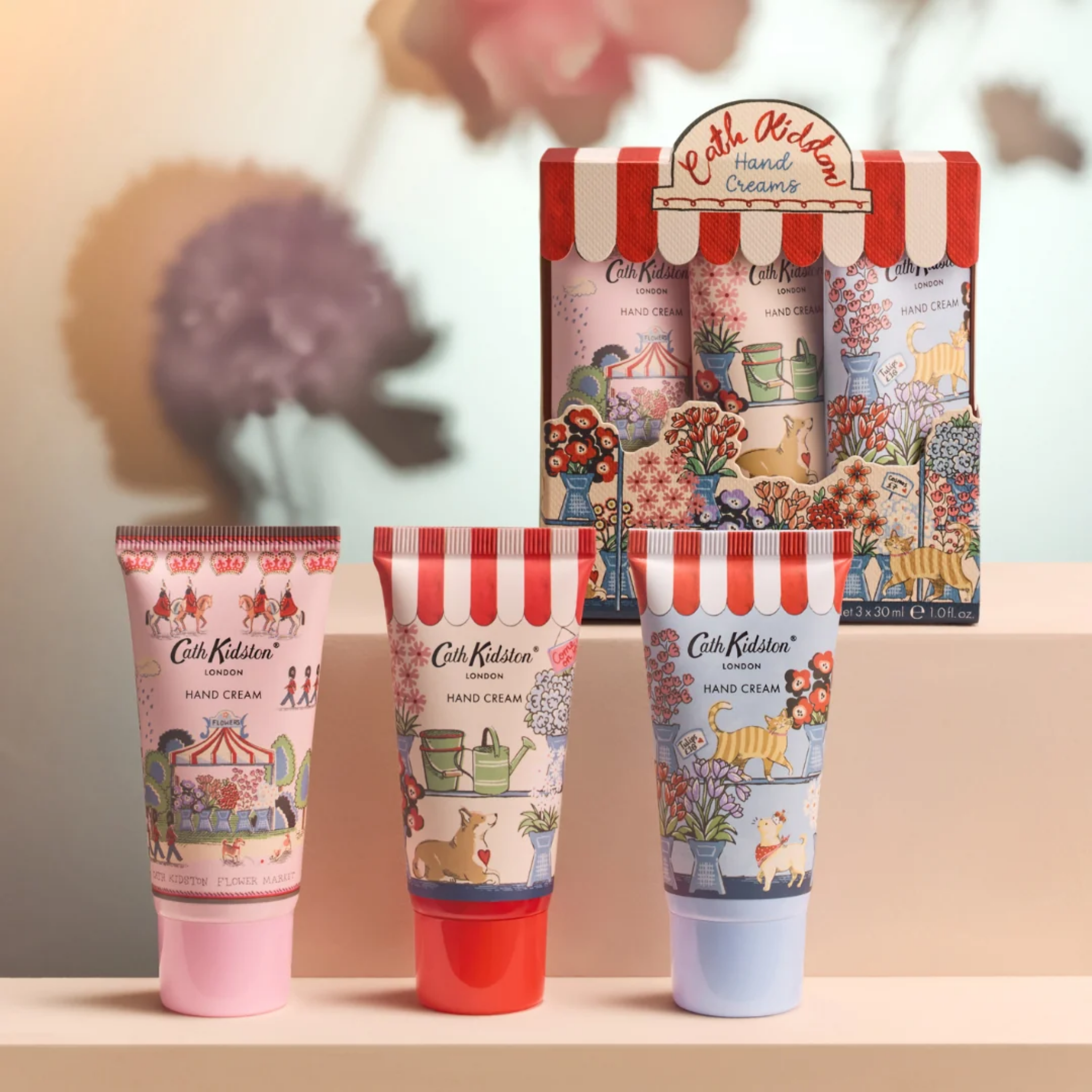 Cath Kidston Flower Market Hand Cream Trio